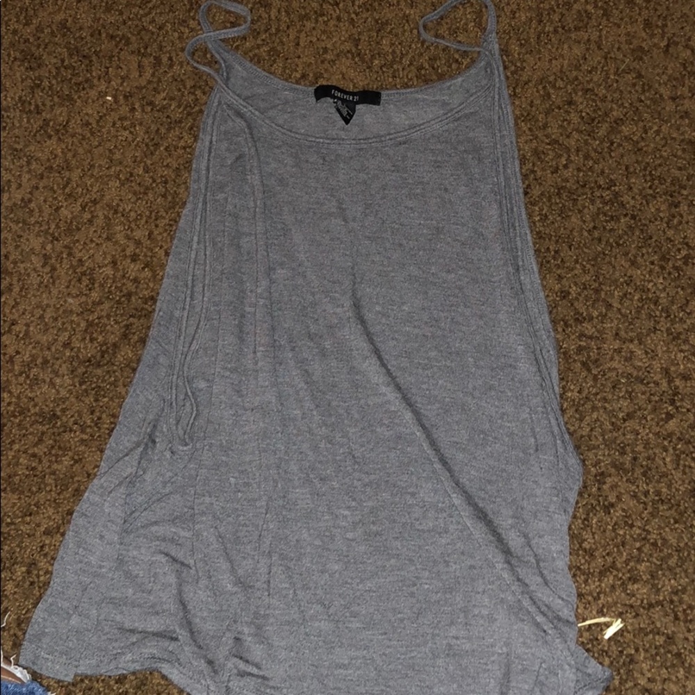 Grey tank top